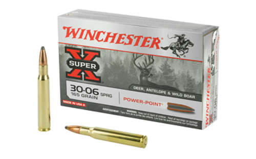 Ammunition Winchester Ammunition Super X 30 06 WIN SPRX 3006SP 165GR PP 20/200